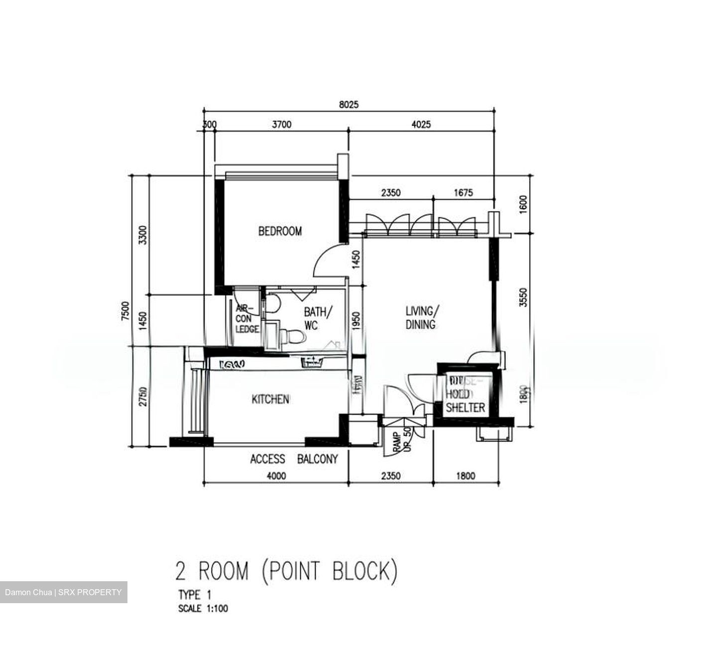 Blk 127A Kim Tian Green (Bukit Merah), HDB 2 Rooms #587745371